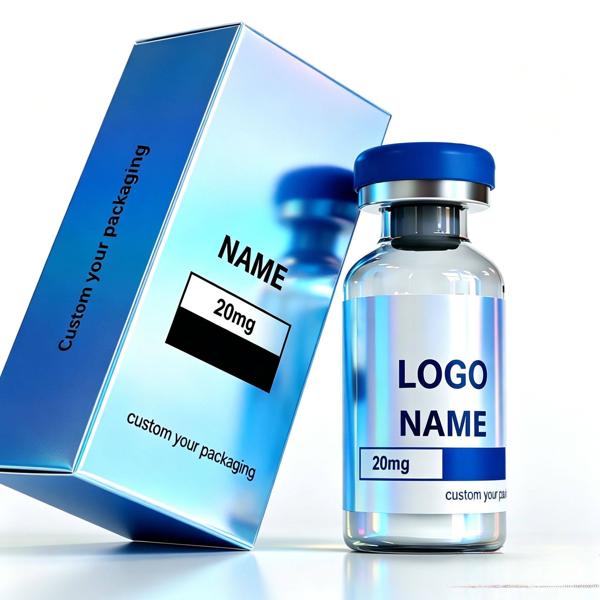 Commercial Printing Items - กล่องพิมพ์ลายตามสั่งและสติกเกอร์ไวนิลปลอดสารพิษ, ฉลากสำหรับสินค้าเพื่อการดูแลส่วนบุคคลขนาด 3 มล. 5 มล.