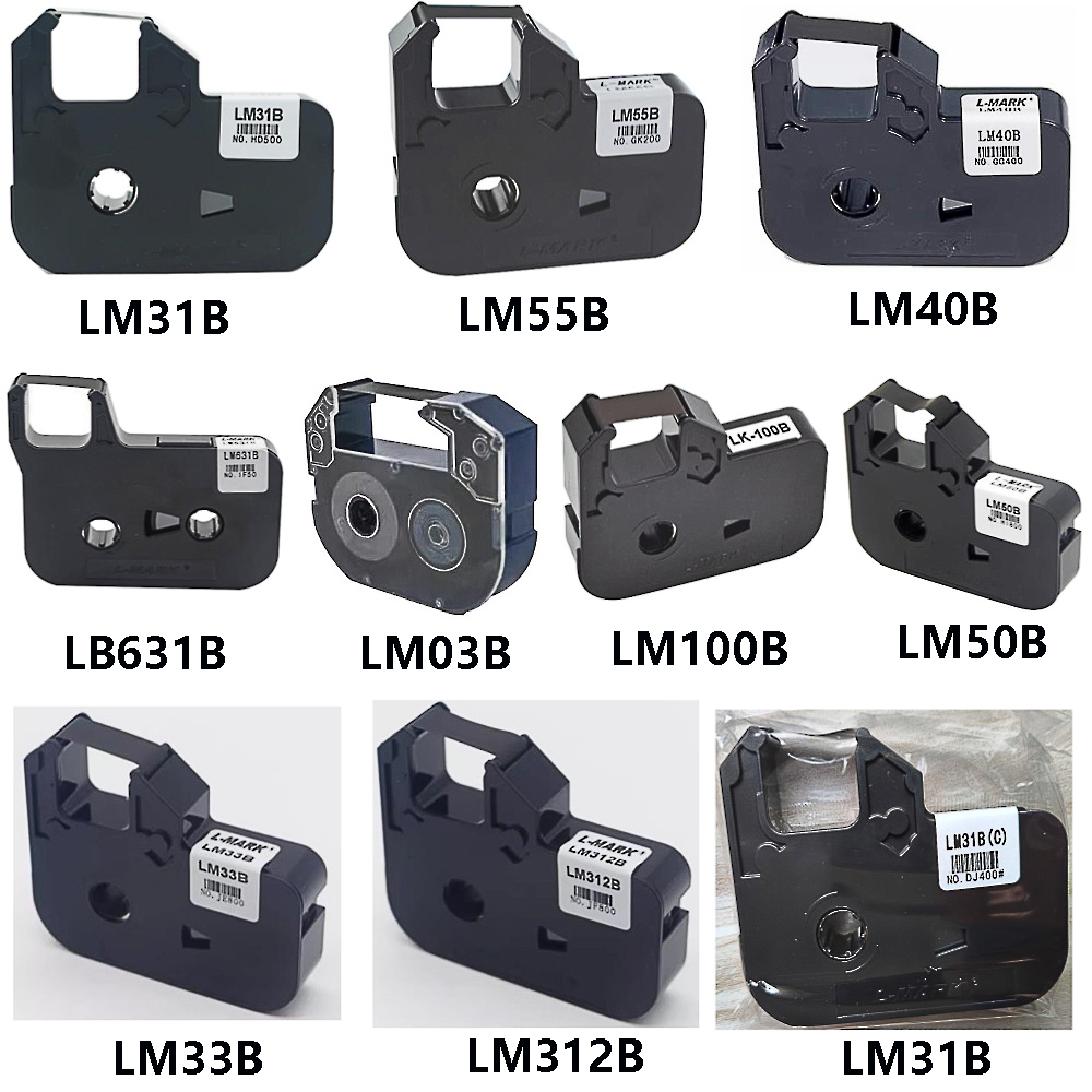 Commercial Label Printing Machine - ประเทศไทย ต้นฉบับ เทปหมึก สีดำ ตลับ LK40B