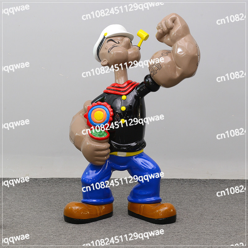 Commercial Print Model - โมเดลตัวการ์ตูนตกแต่ง, ภาพถ่ายสร้างสรรค์, งานแกะสลักความงามเชิงพาณิชย์, ฮีโร่เฮอร์คิวลิส, ช่างทำเรือ, งานเคลือบไฟเบอร์กลาส