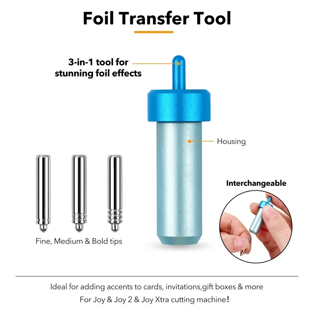 Foil Transfer Machine - ชุดอุปกรณ์ถ่ายโอนฟอยล์ 3-in-1 สำหรับเครื่อง Joy/for Joy 2/for