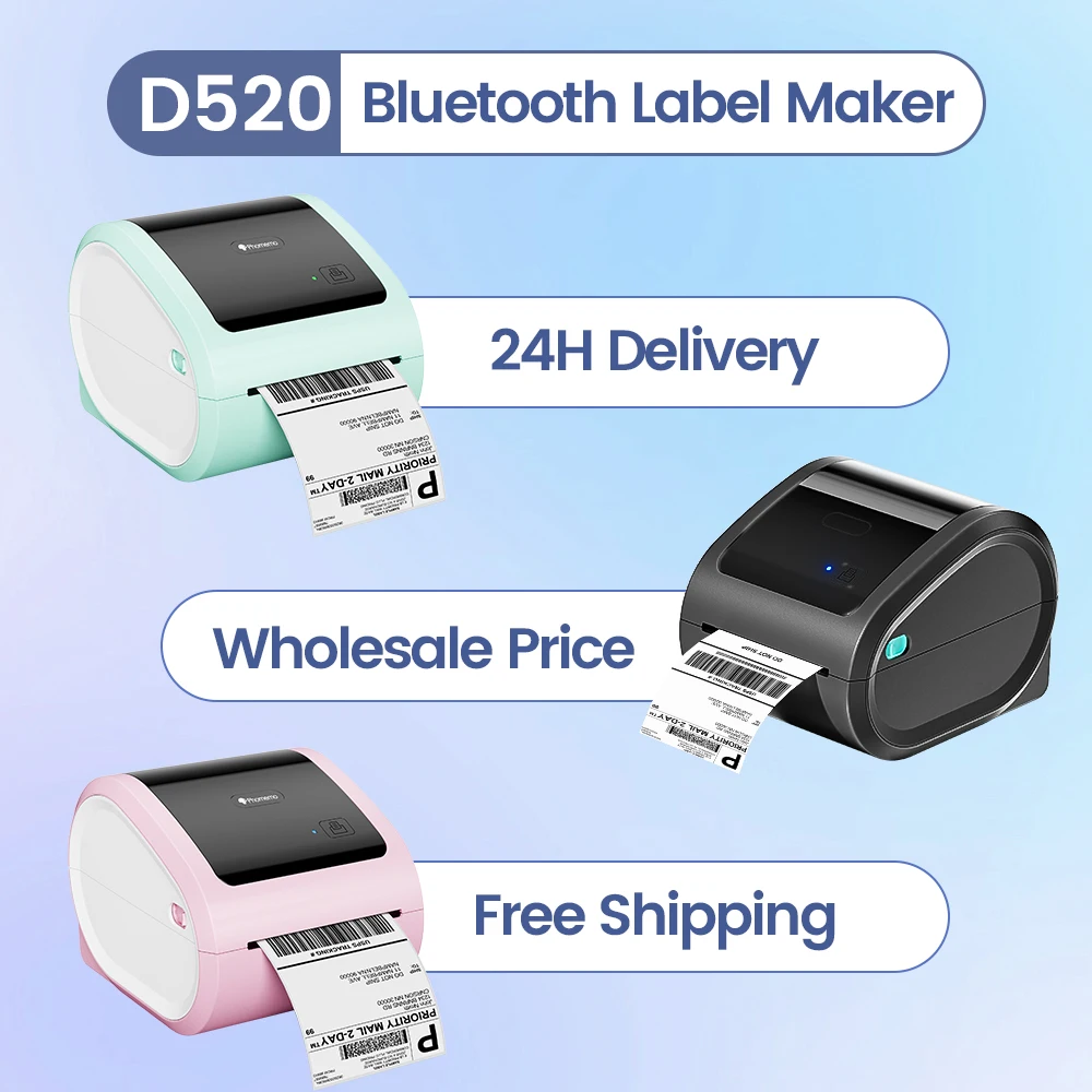 ไร้สายบลูทูธการจัดส่งเครื่องพิ - Commercial Label Printing Machine บทวิจารณ์และราคา