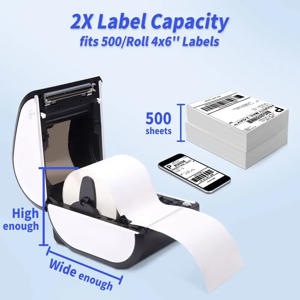 ไร้สายบลูทูธการจัดส่งเครื่องพิ - Commercial Label Printing Machine บทวิจารณ์และราคา