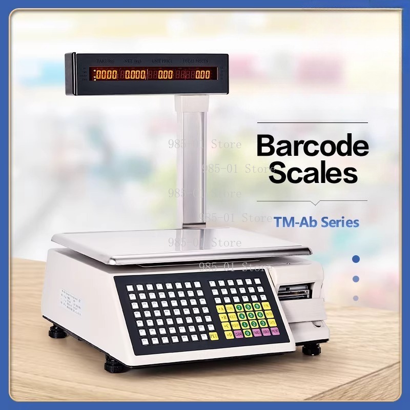 เครื่องชั่งอิเล็กทรอนิกส์พร้อม - Commercial Label Printing Machine บทวิจารณ์และราคา