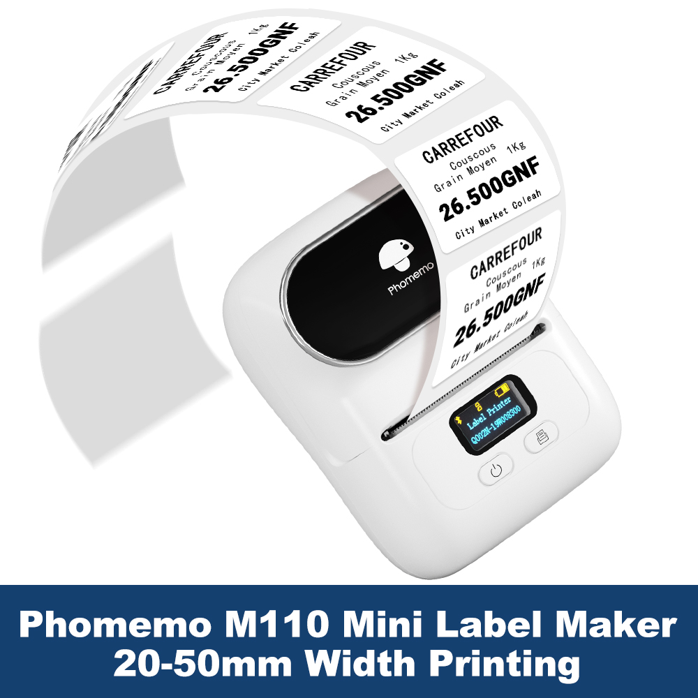 Phomemo Label Printer M110 Lab - Commercial Label Printing Machine บทวิจารณ์และราคา