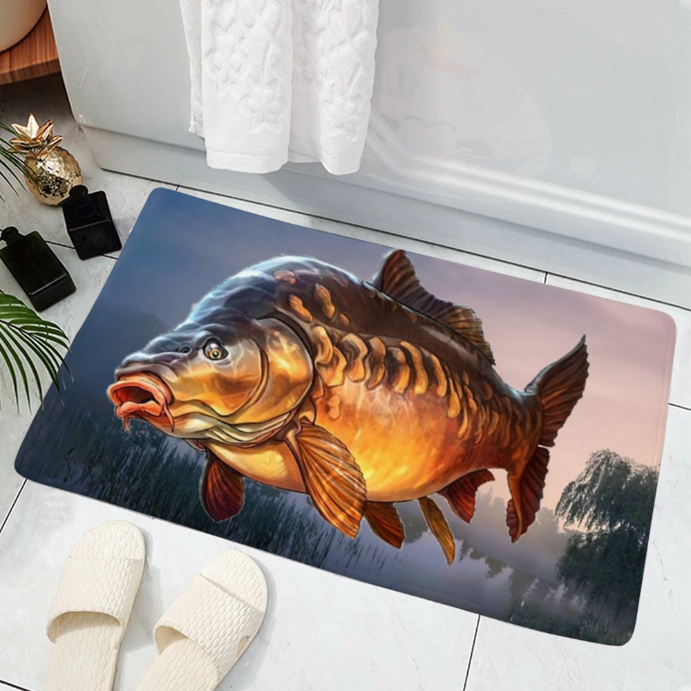 เสื่อลายปลา รุ่นขายดี ของตกแต่ - Commercial Print Model บทวิจารณ์และราคา
