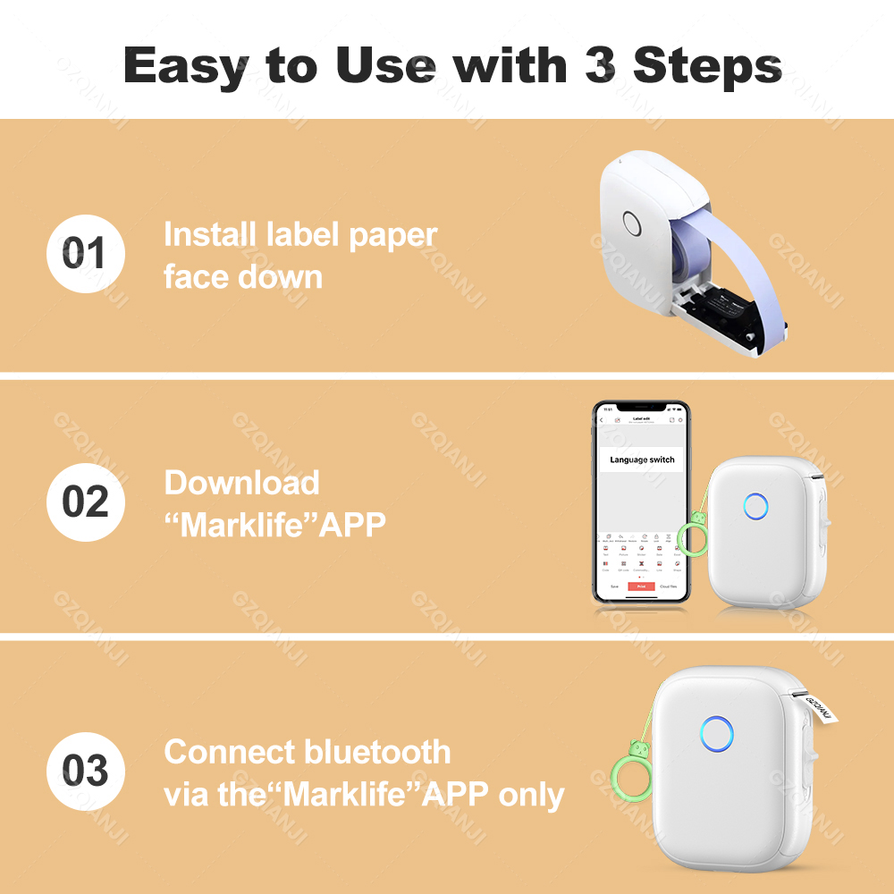 มาร์คไลฟ์ พี 12 เครื่องพิมพ์ฉล - Commercial Printing Items บทวิจารณ์และราคา