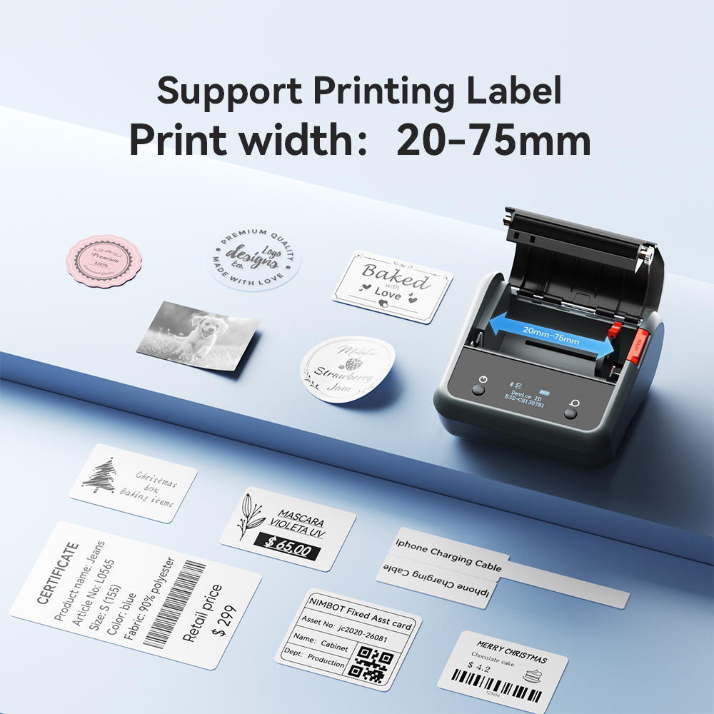 Niimbot B3S เครื่องพิมพ์ฉลากไร - Commercial Label Printing Machine บทวิจารณ์และราคา