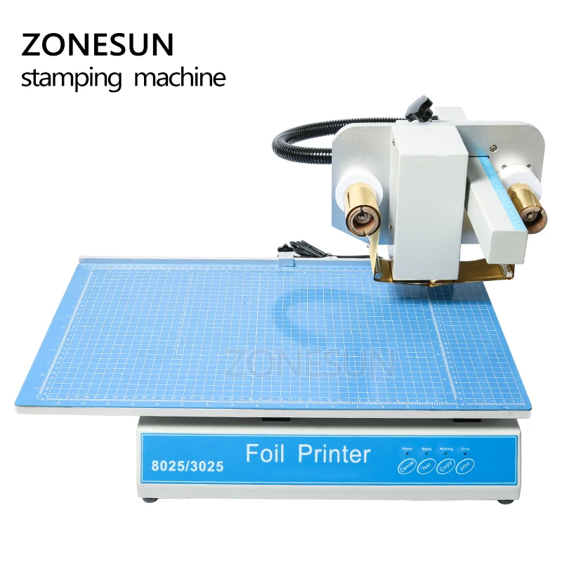 ZONESUN 8025 เครื่องปั๊มร้อนดิ - Foil Transfer Machine บทวิจารณ์และราคา