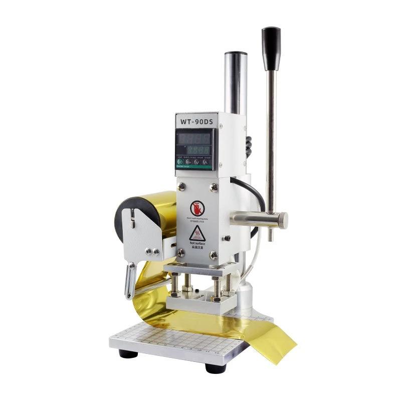 ฟอยล์ร้อนเครื่องปั๊ม 300W หนัง - Foil Transfer Machine บทวิจารณ์และราคา