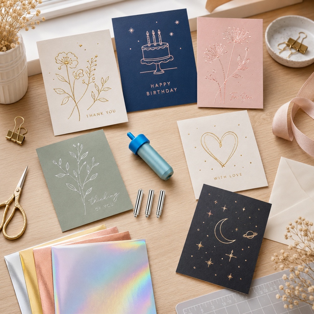 ชุดอุปกรณ์ถ่ายโอนฟอยล์ 3 in 1  - Foil Transfer Machine บทวิจารณ์และราคา