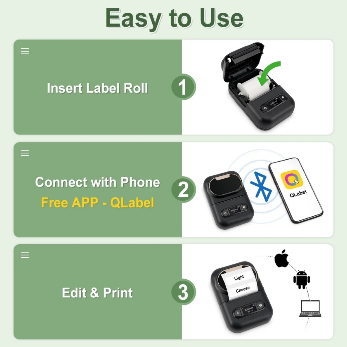 กระดาษความร้อน Label Maker กระ - Commercial Label Printing Machine บทวิจารณ์และราคา
