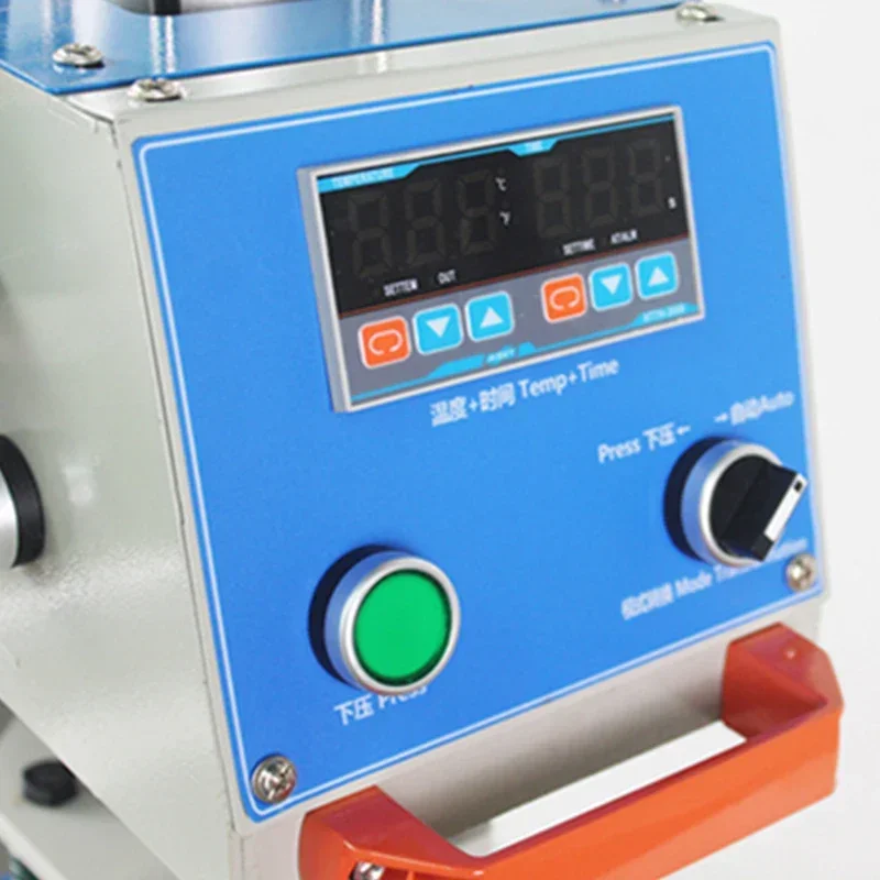 เครื่องปั๊มร้อนแบบลมสองสถานี ข - Foil Transfer Machine บทวิจารณ์และราคา